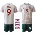 Mexico Raul Jimenez #9 Babykleding Uitshirt Kinderen WK 2022 Korte Mouwen (+ korte broeken)